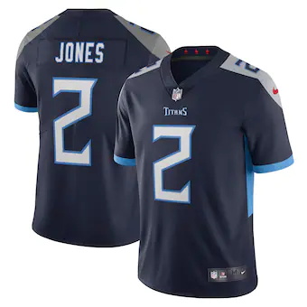 mens nike julio jones navy tennessee titans vapor limited j